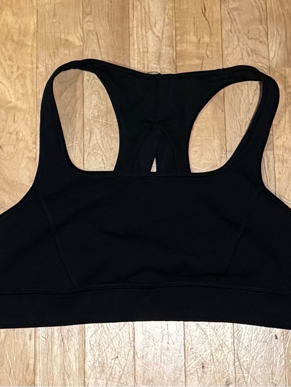 Lululemon Black Racerback Sports Bra